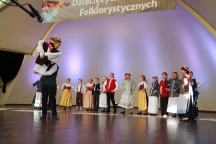 Fragment drugiego dnia 32. Przeglądu Dziecięcych Zespołów Folklorystycznych